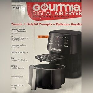 Gourmia Digital Air Fryer | 6-Quart Capacity